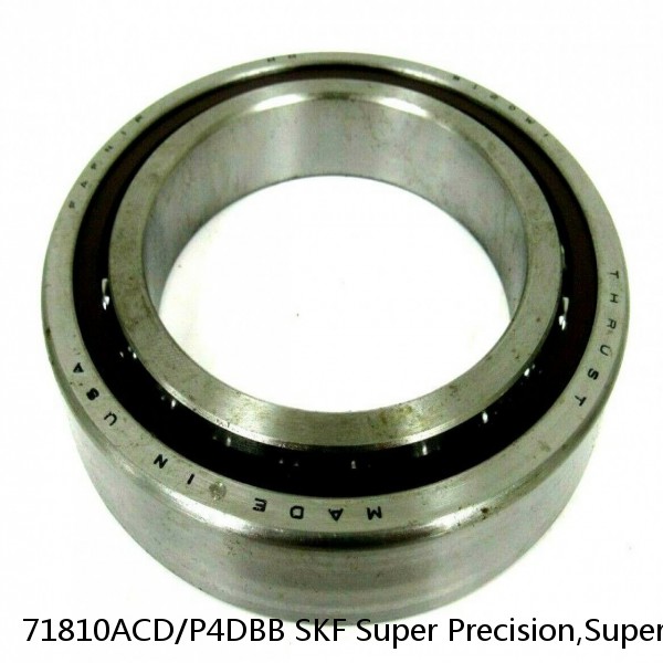 71810ACD/P4DBB SKF Super Precision,Super Precision Bearings,Super Precision Angular Contact,71800 Series,25 Degree Contact Angle