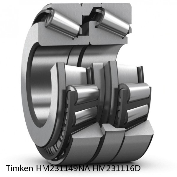 HM231149NA HM231116D Timken Tapered Roller Bearings